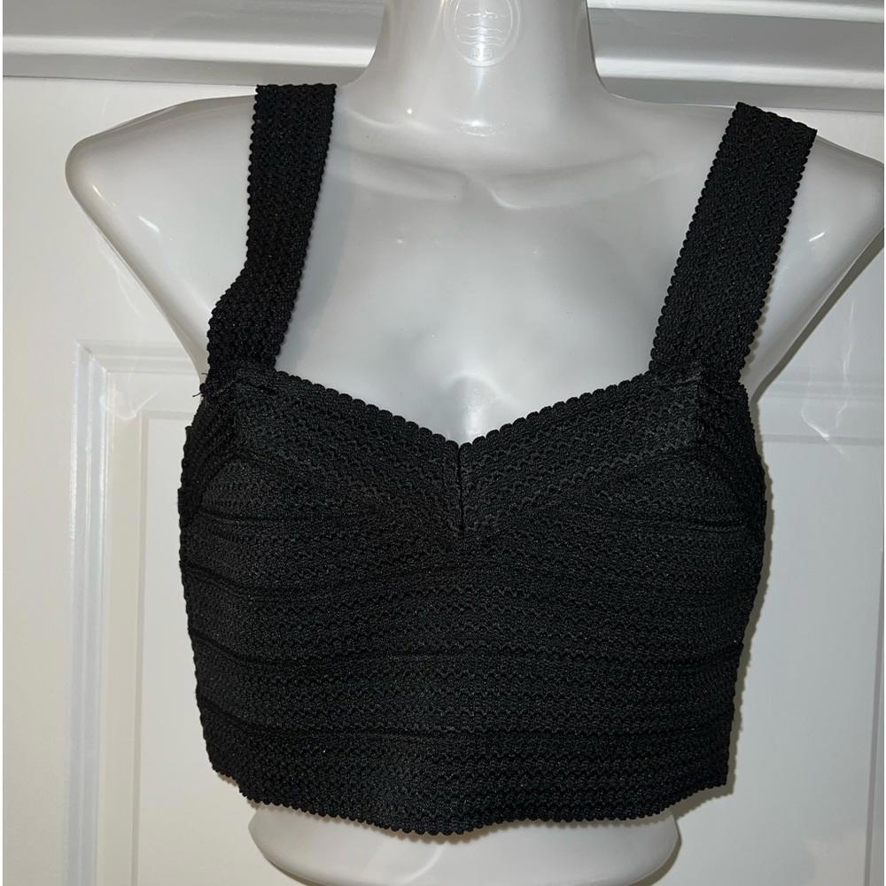 H&M bandage cropped top